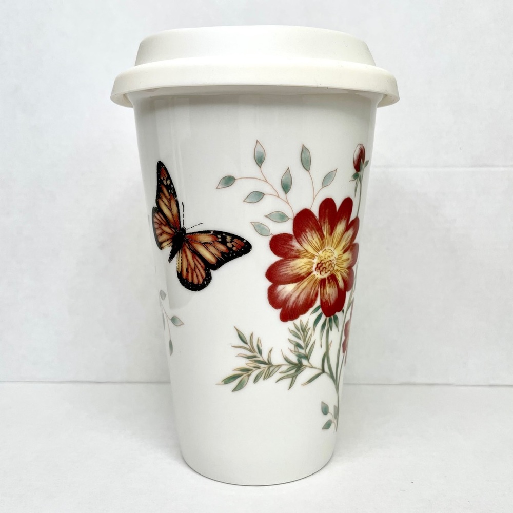 Lenox Butterfly Meadow travel mug - Picture 3 of 9
